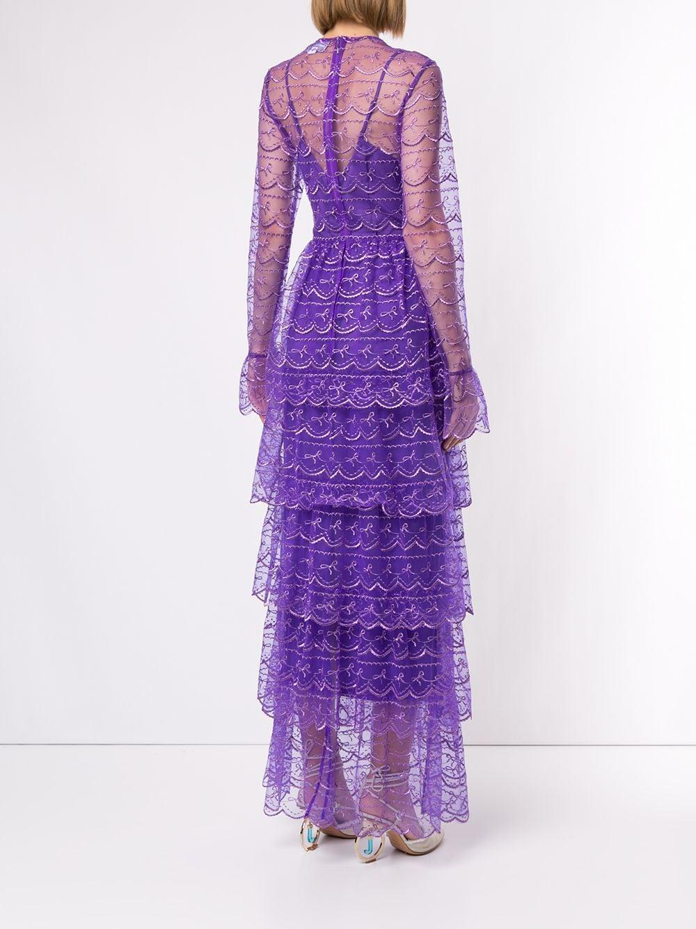 Alice McCall Satellite of Love Dress Violet Size 8 - Image 2