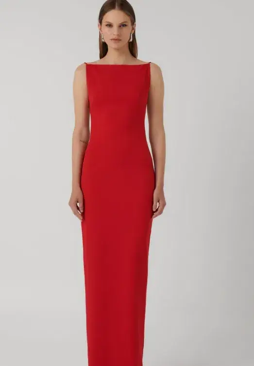 Effie Kats Gabby Gown in Cherry Red Size S / AU 8 - Image 1
