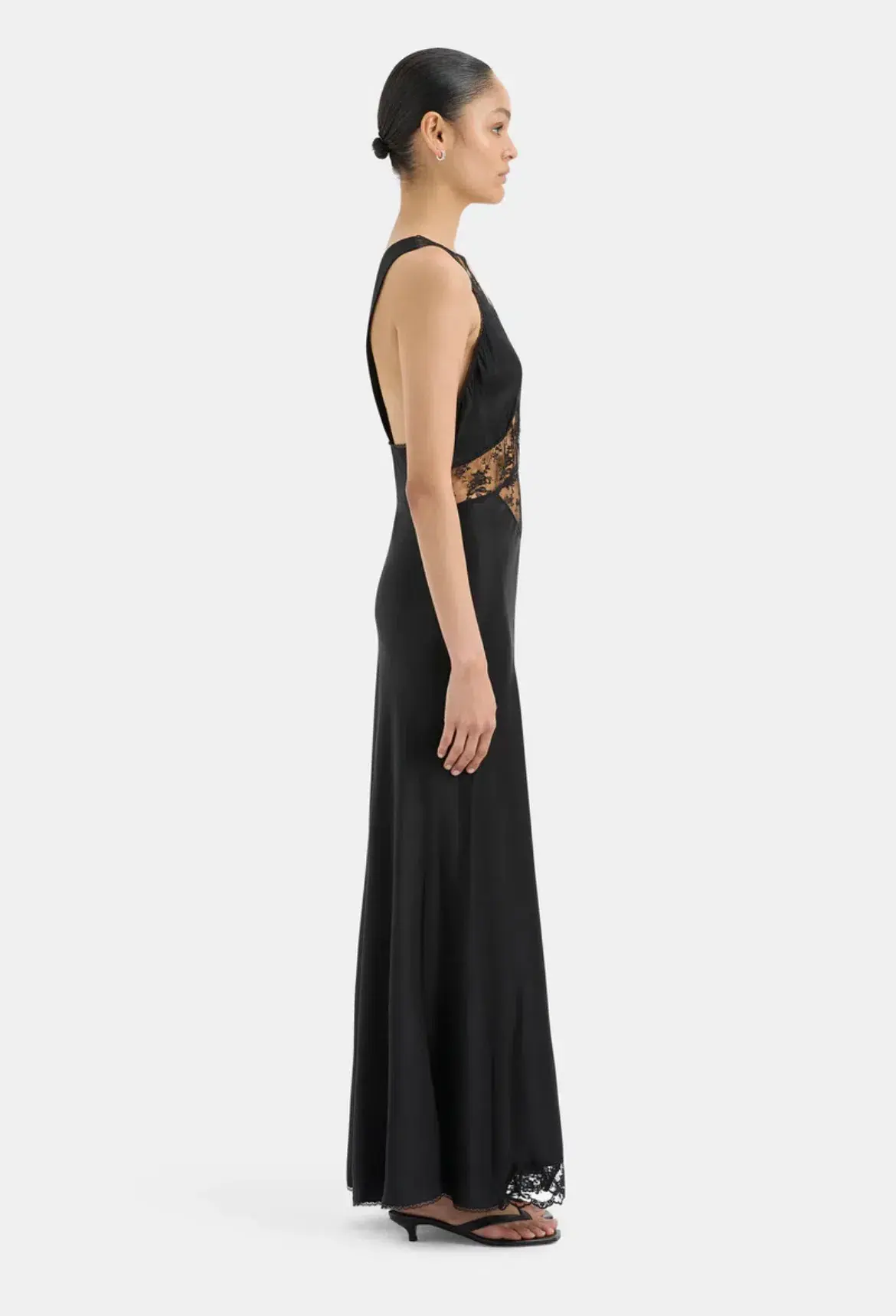 Sir The Label Aries Cut Out Gown Black Size 2 / AU 10 - Image 4