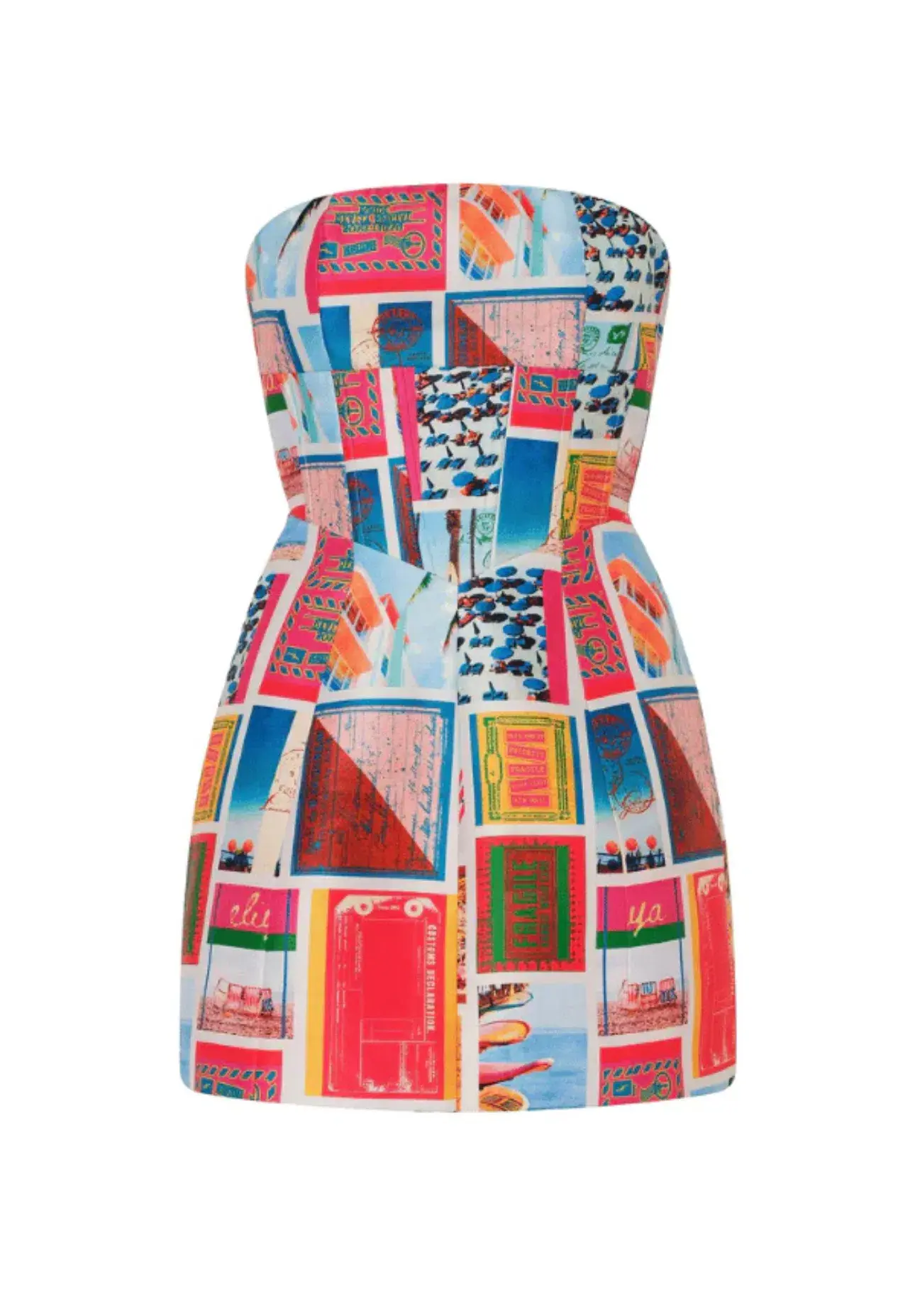 Eliya the Label Messina Mini Dress Vacanza Print Size XS / AU 6 - Image 6