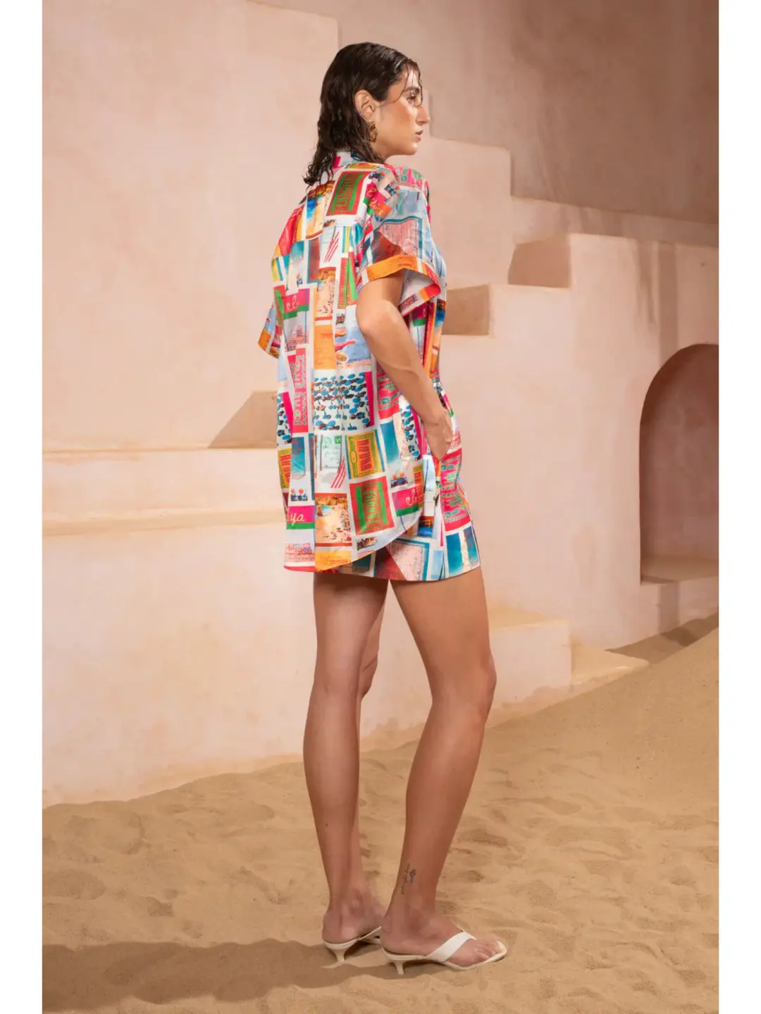 Eliya the label Taormina Shirt M / AU 10 and Monaco Skirt L / AU 12 in Print for rent on The Volte - main image