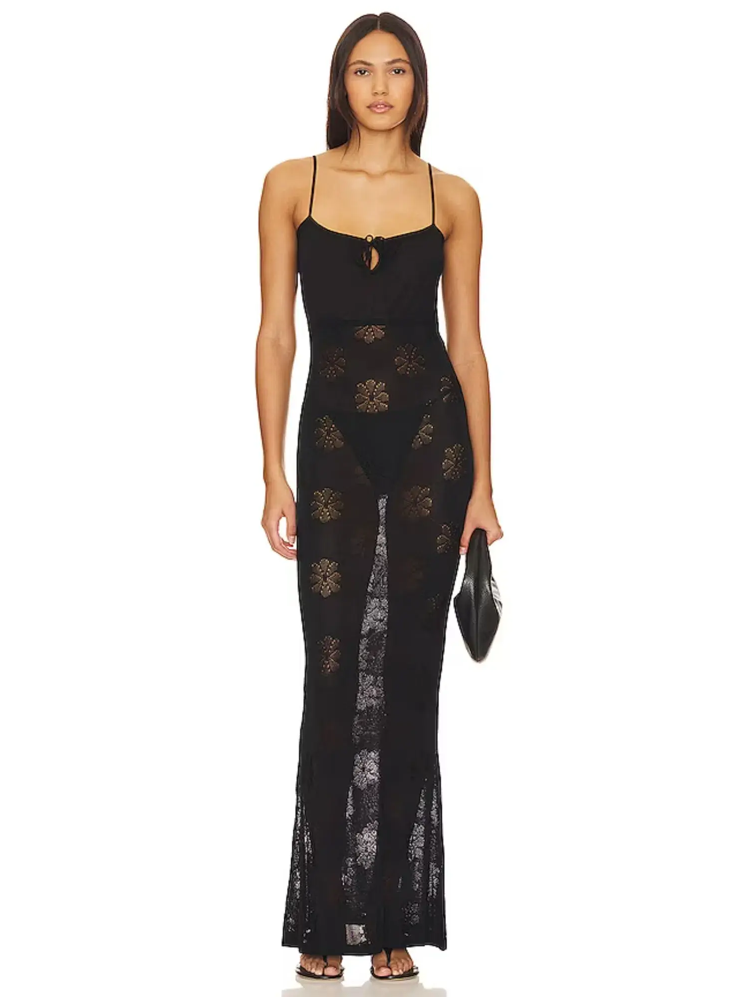 Asta Resort Cecilia Dress Black Size AU 6 - Image 1