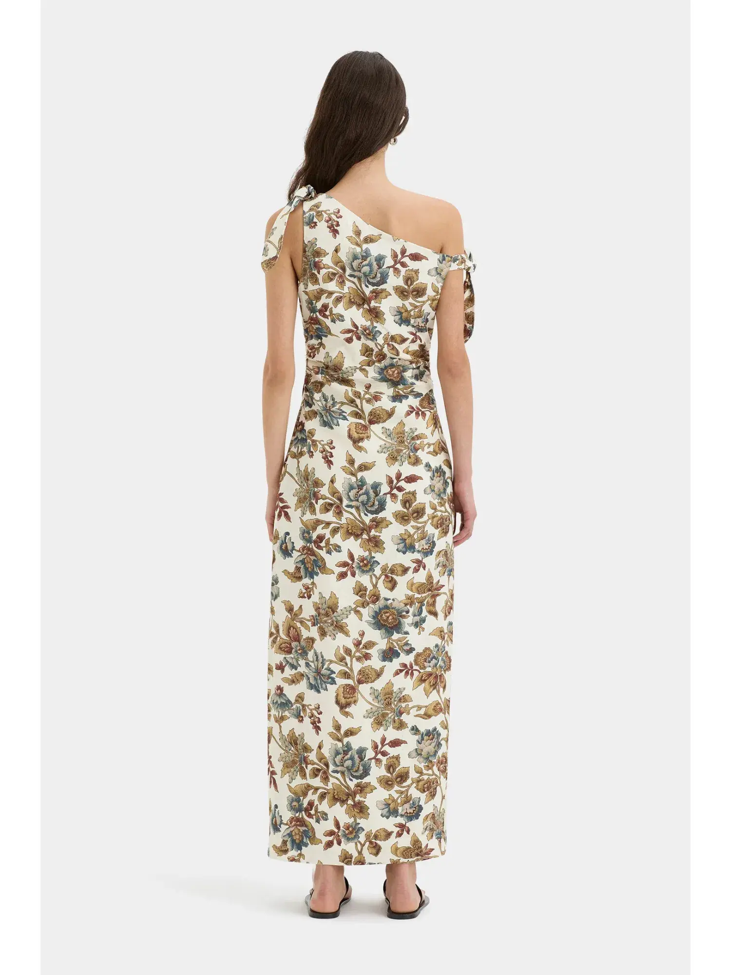 Sir The Label Eleanora Tie Shoulder Dress in Viola Print Size 3 / AU 12 - Image 3