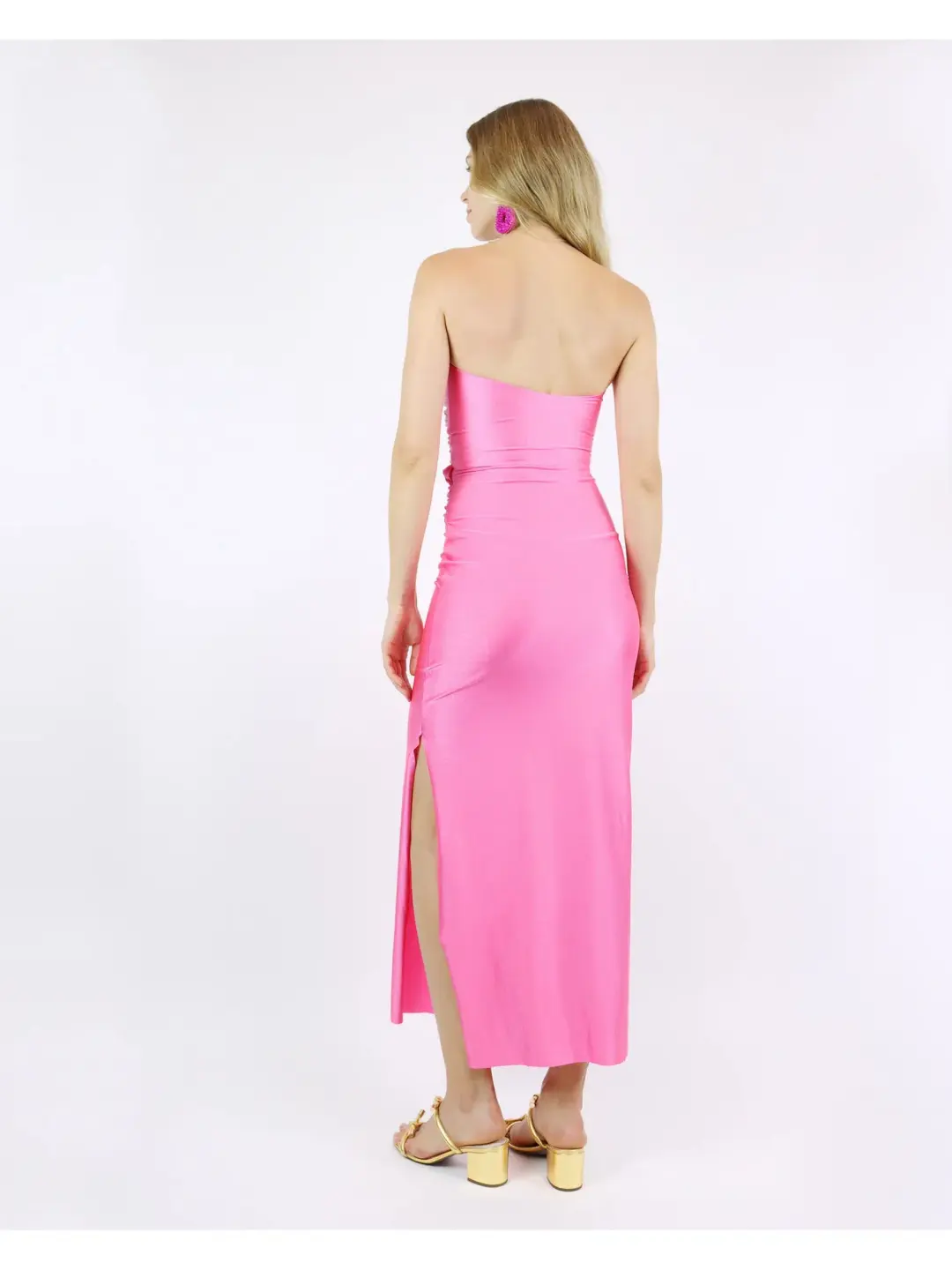 Baobab Ola Maxi Dress in Moonstone Pink Size Small / AU 8 for rent on The Volte - main image