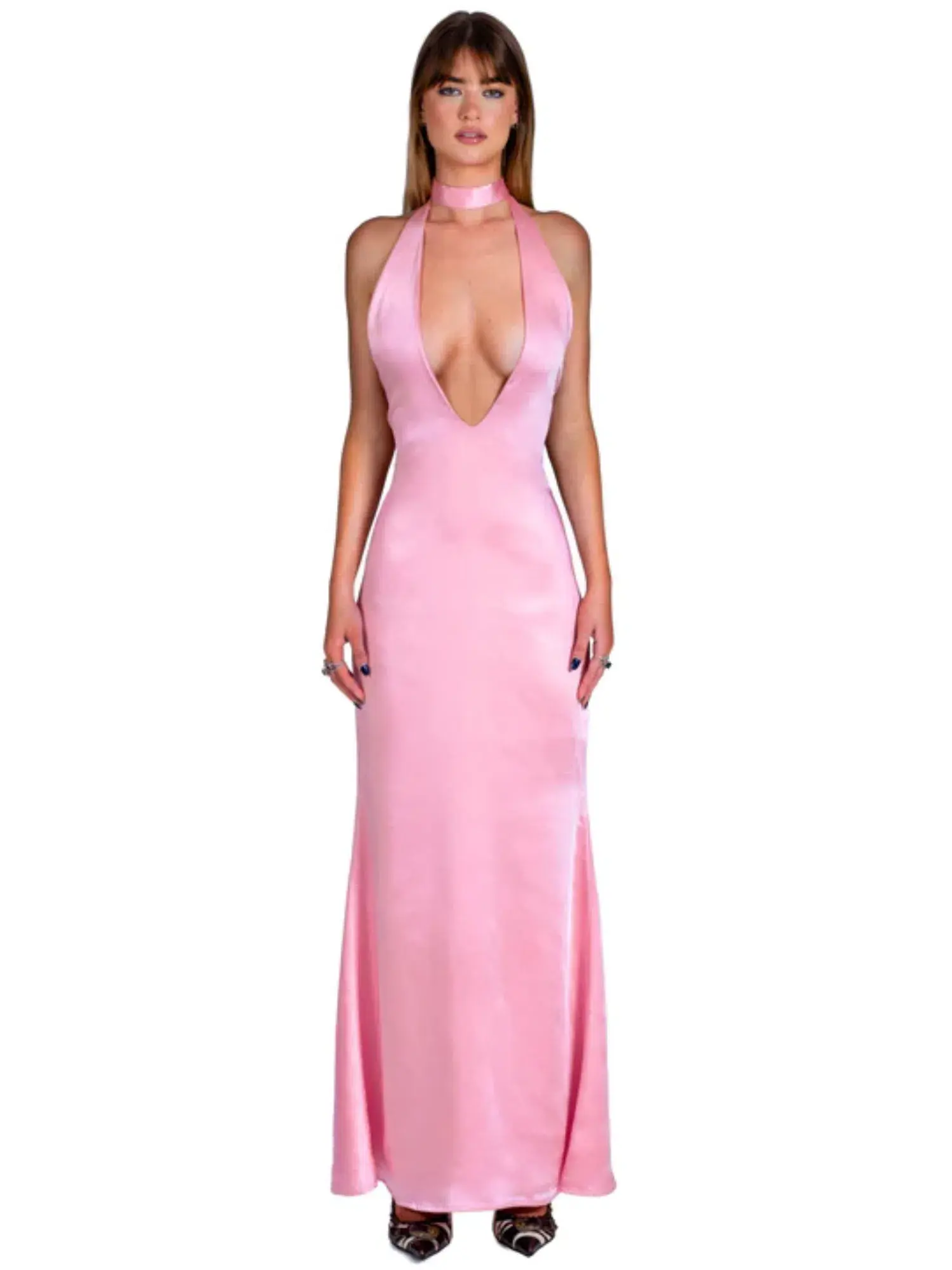 I Am Delilah Candy Margot Maxi Dress Pink Size XS / AU 6 - Image 1
