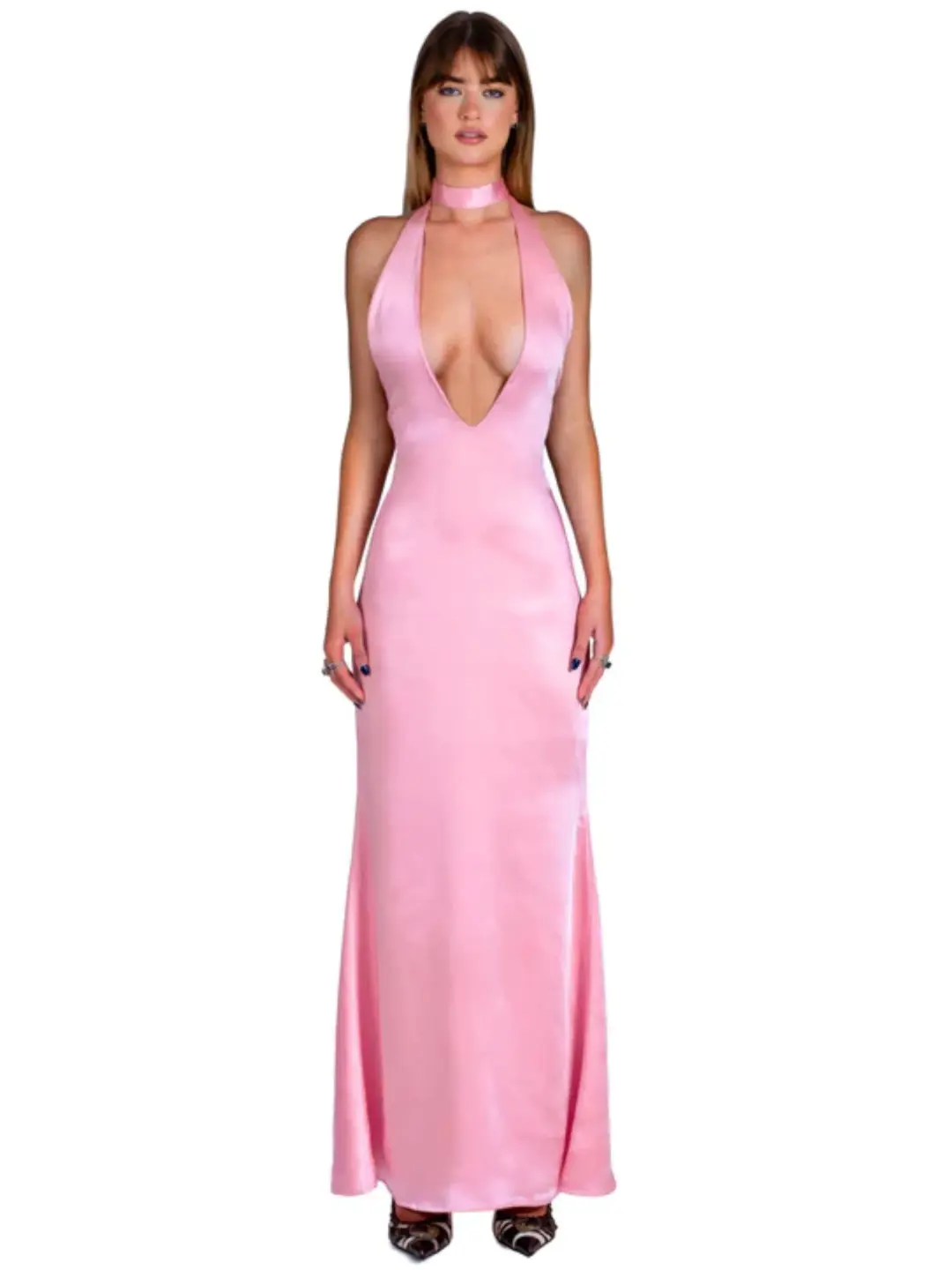 I Am Delilah Candy Margot Maxi Dress Pink Size S / AU 8 for rent on The Volte - main image