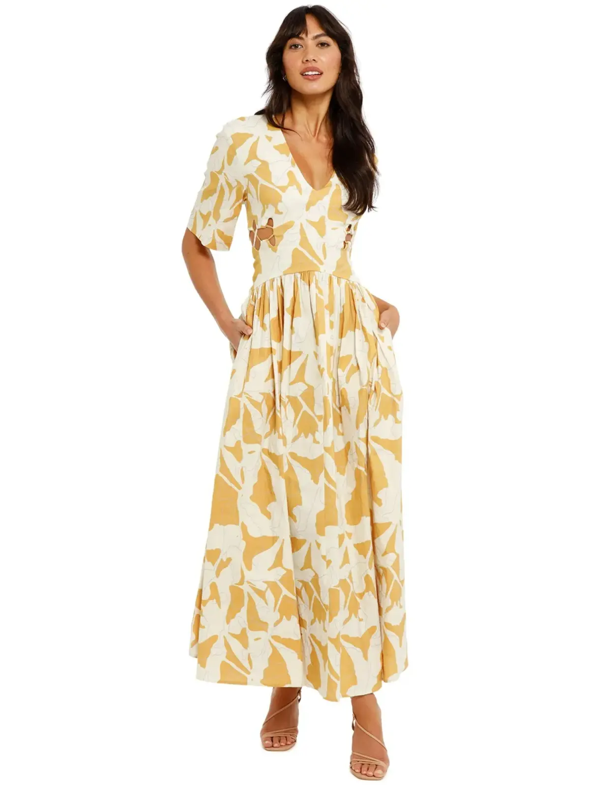 Camilla and Marc Minsk Dress in Minsk Print Size AU 10 - Image 1