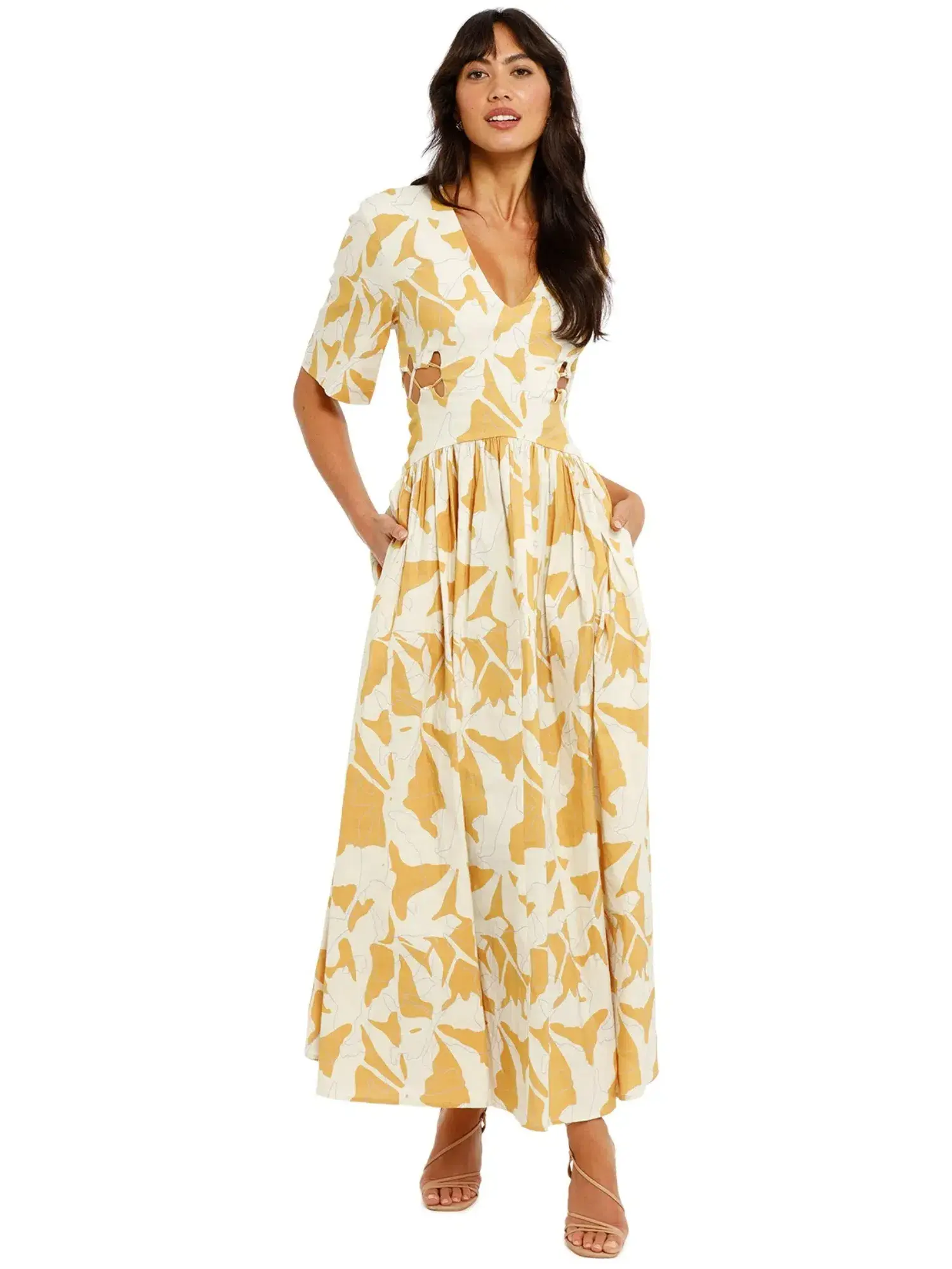 Camilla and Marc Minsk Dress in Minsk Print Size AU 10 - Image 1