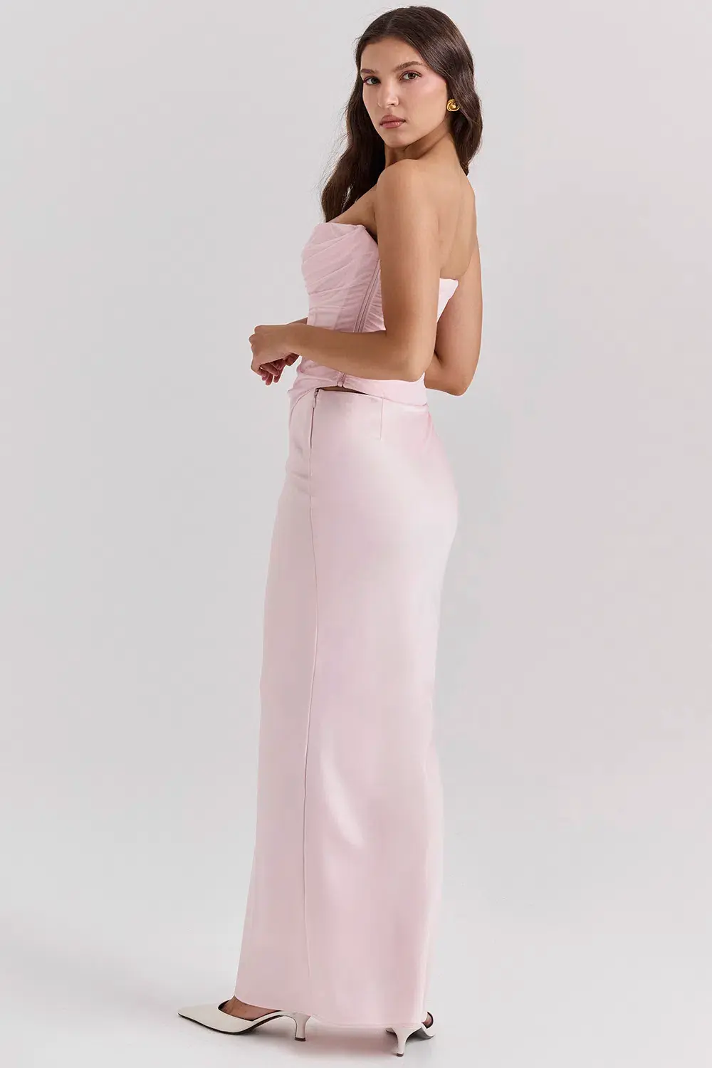 House Of Cb Giuliana Set Ballerina Pink Size 10 - Image 3