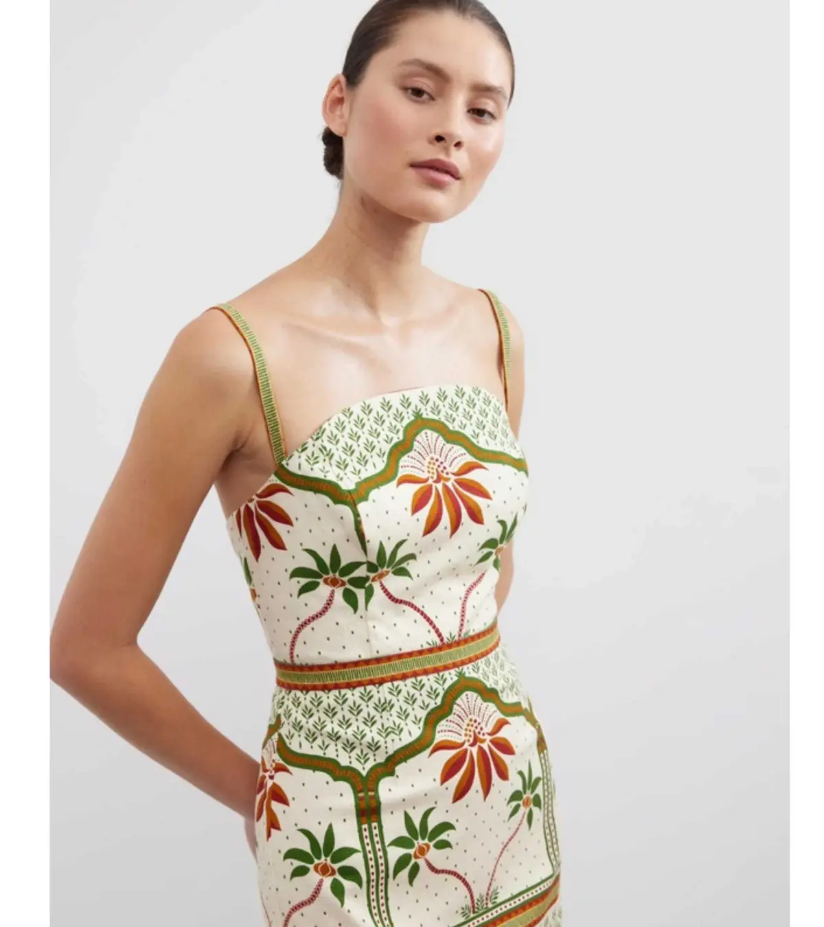 Pasduchas Vida Midi Dress Fiesta Size 10 - Image 3