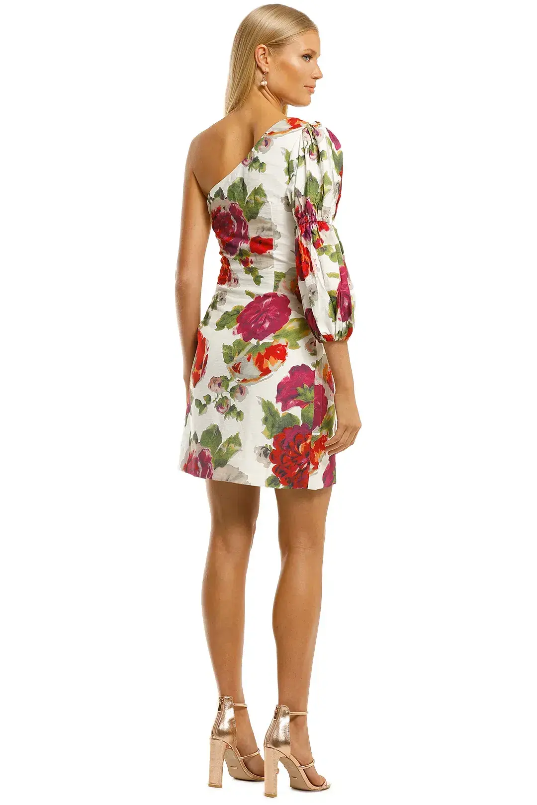 Talulah Beyond Mini Dress in Twilight Bloom Print Size 6 for rent on The Volte - main image