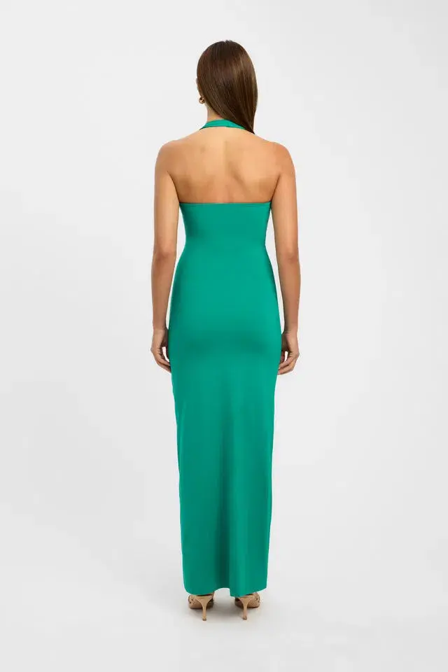 Kookai Stella Halter Maxi Dress  Apple Size 8   for rent on The Volte - main image