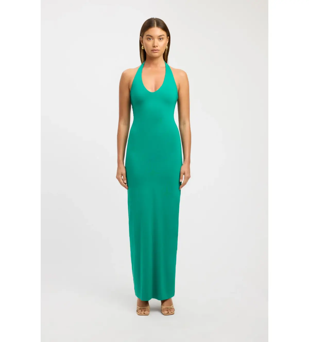 Kookai Stella Halter Maxi Dress  Apple Size 8   - Image 1