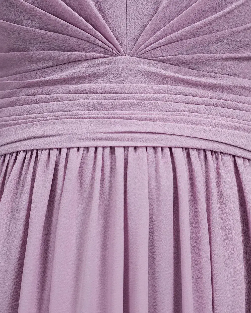 Bariano Deschamps V Neck A Line Gown Lilac Size 8  - Image 3