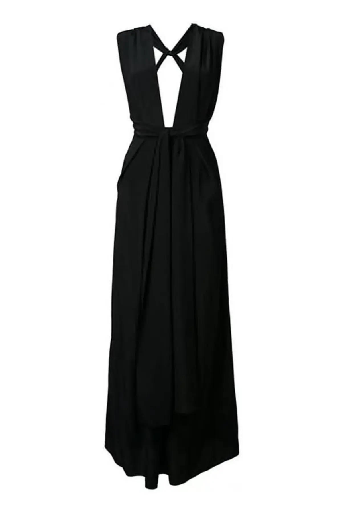 Bianca Spender Silk CDC Ascendant Gown Black Size 0 / AU 6  - Image 4