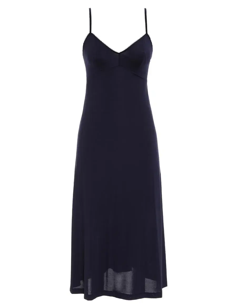  Zimmermann Pleated Tie Neck Midi Dress Moonlight Sailboats Size 0P / AU 6  - Image 4