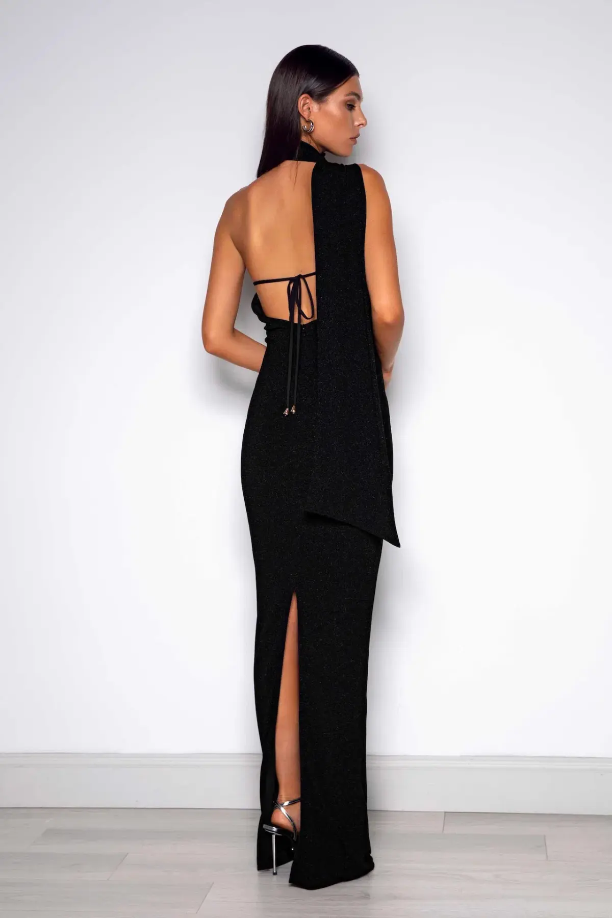 Elle Zeitoune Noah Maxi Dress Black Size 6 - Image 3