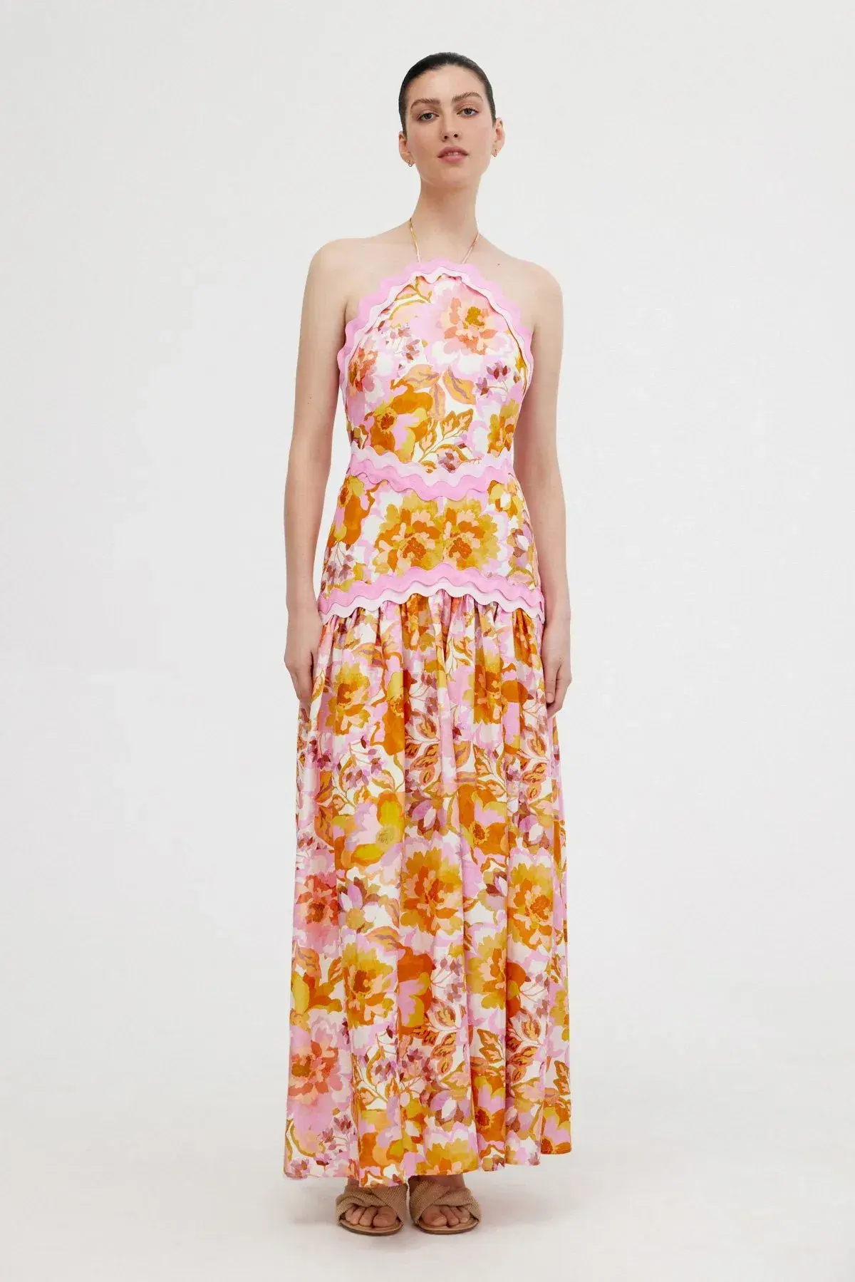 Significant Other Paiton Maxi Dress Dahlia Size 10 - Image 1
