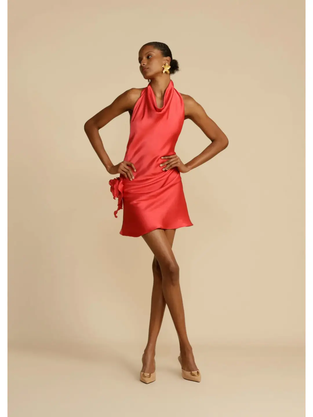 Arcina Ori Rosa Dress in Pink Size XS / AU 6 for rent on The Volte - main image