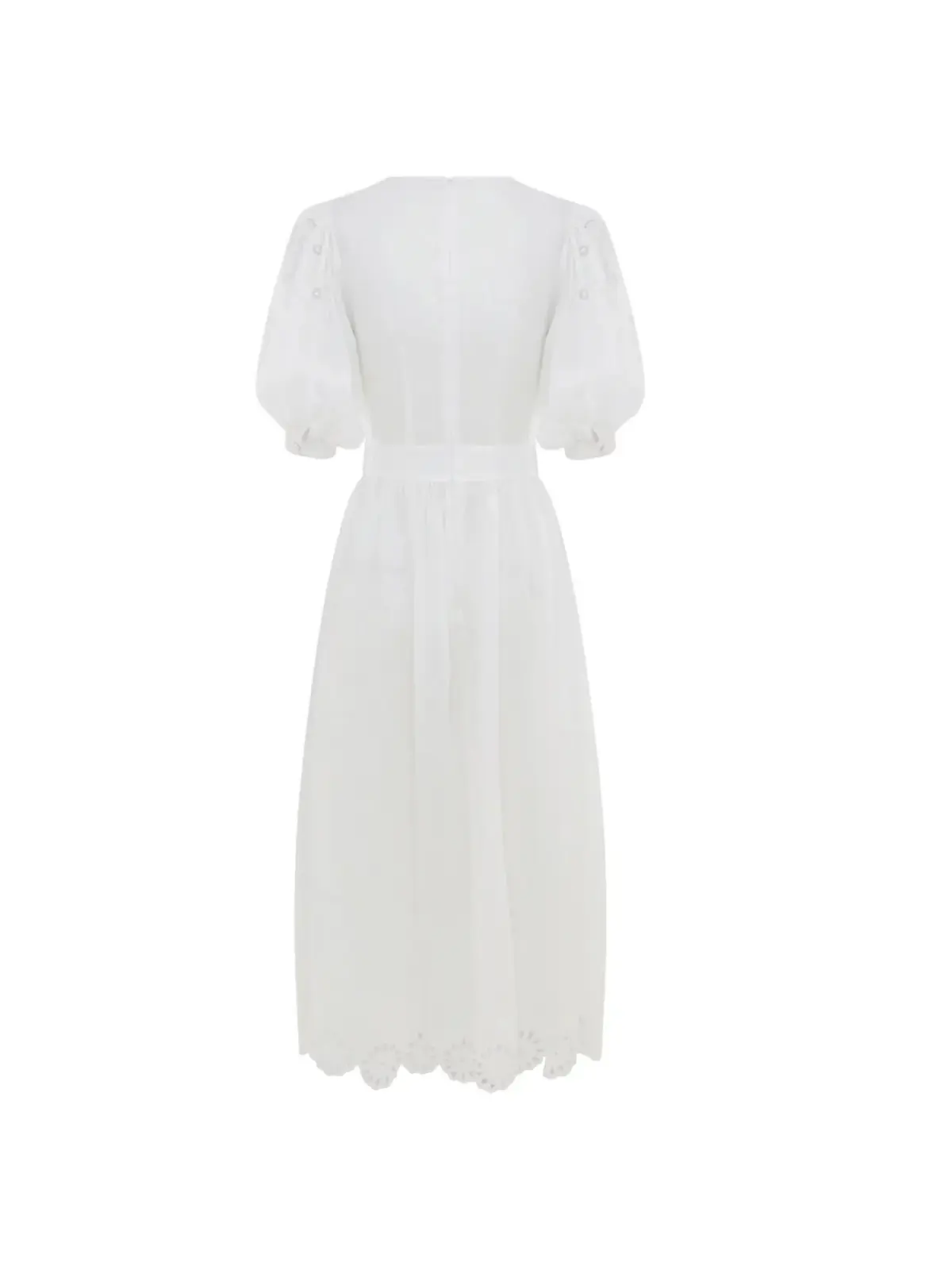 All That Remains Ines Dress in White Size AU 8  - Image 5