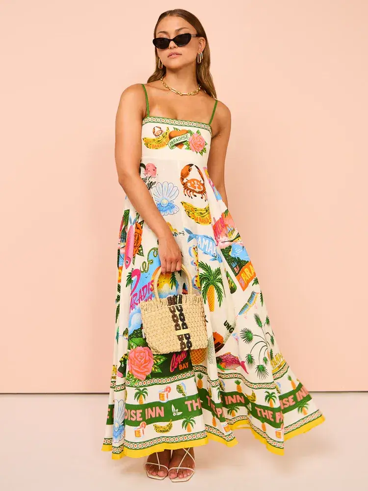 Alemais Paradiso Sundress in Multi Size AU 8 - Image 1
