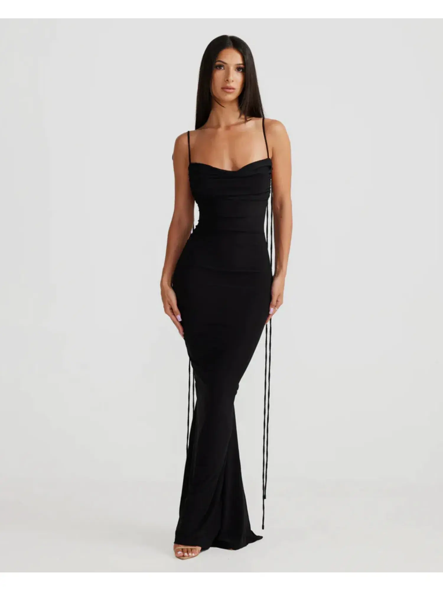 Melani the Label Jiani Gown Black Size AU 8 - Image 2