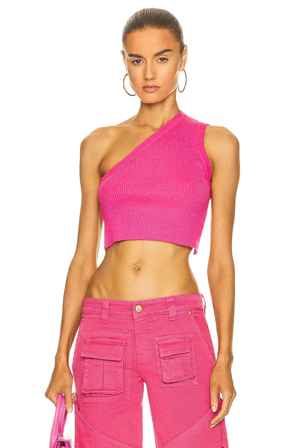 Jacquemus La Maille Ascu Top Chalk Pink Size 8 - Image 1
