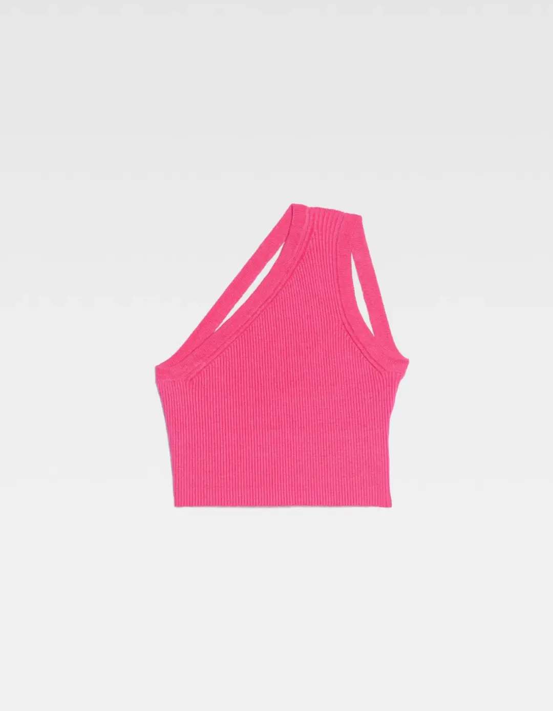 Jacquemus La Maille Ascu Top Chalk Pink Size 8 for rent on The Volte - main image