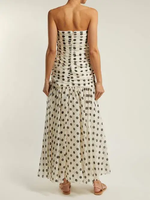 Zimmermann Corsage Ruche Dress Print Size 0/Au 6 - Image 4