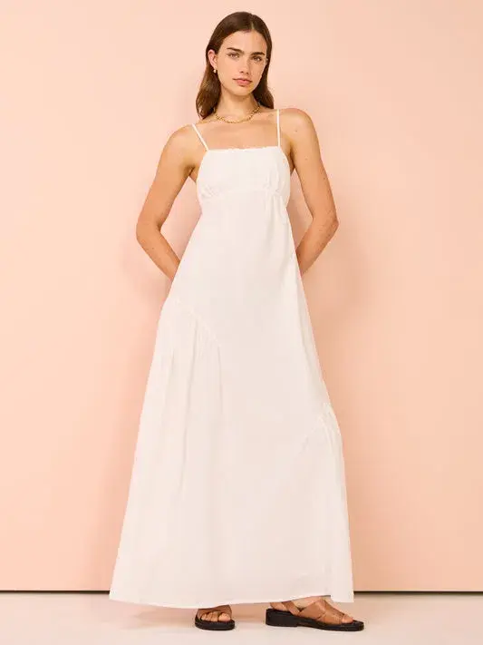 Suboo Bentley Empire Maxi Dress White Size 8 - Image 1