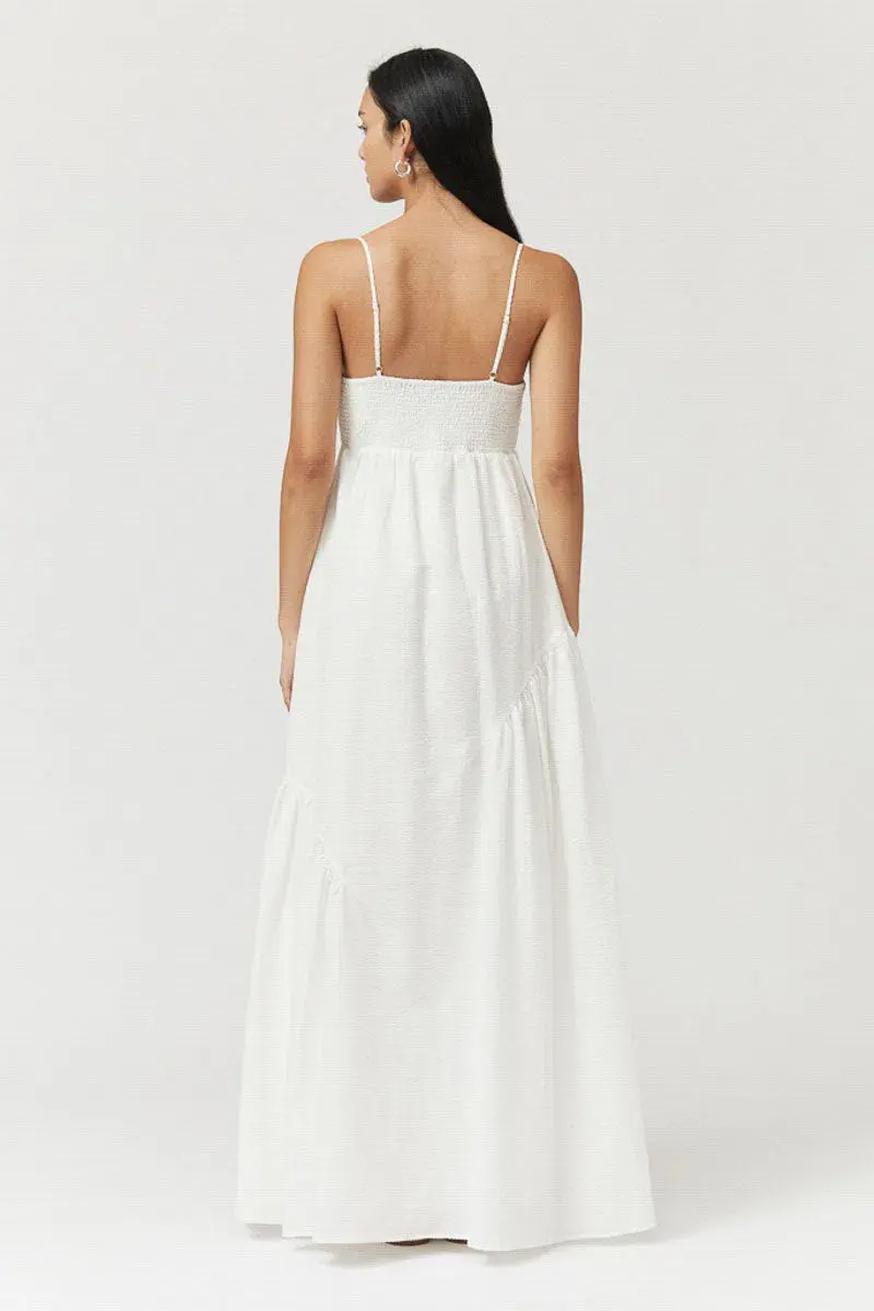 Suboo Bentley Empire Maxi Dress White Size 8 - Image 4
