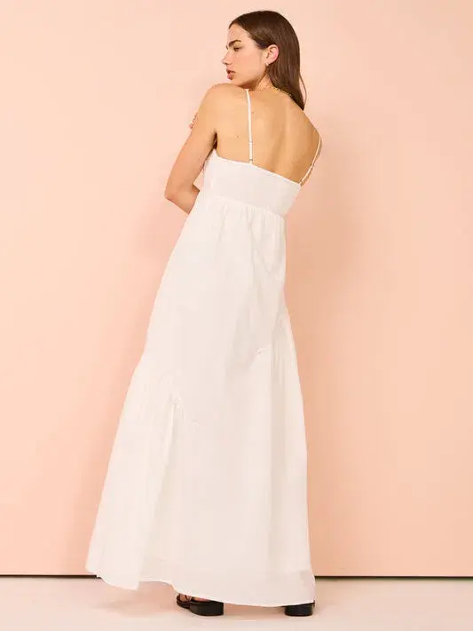 Suboo Bentley Empire Maxi Dress White Size 8 - Image 2