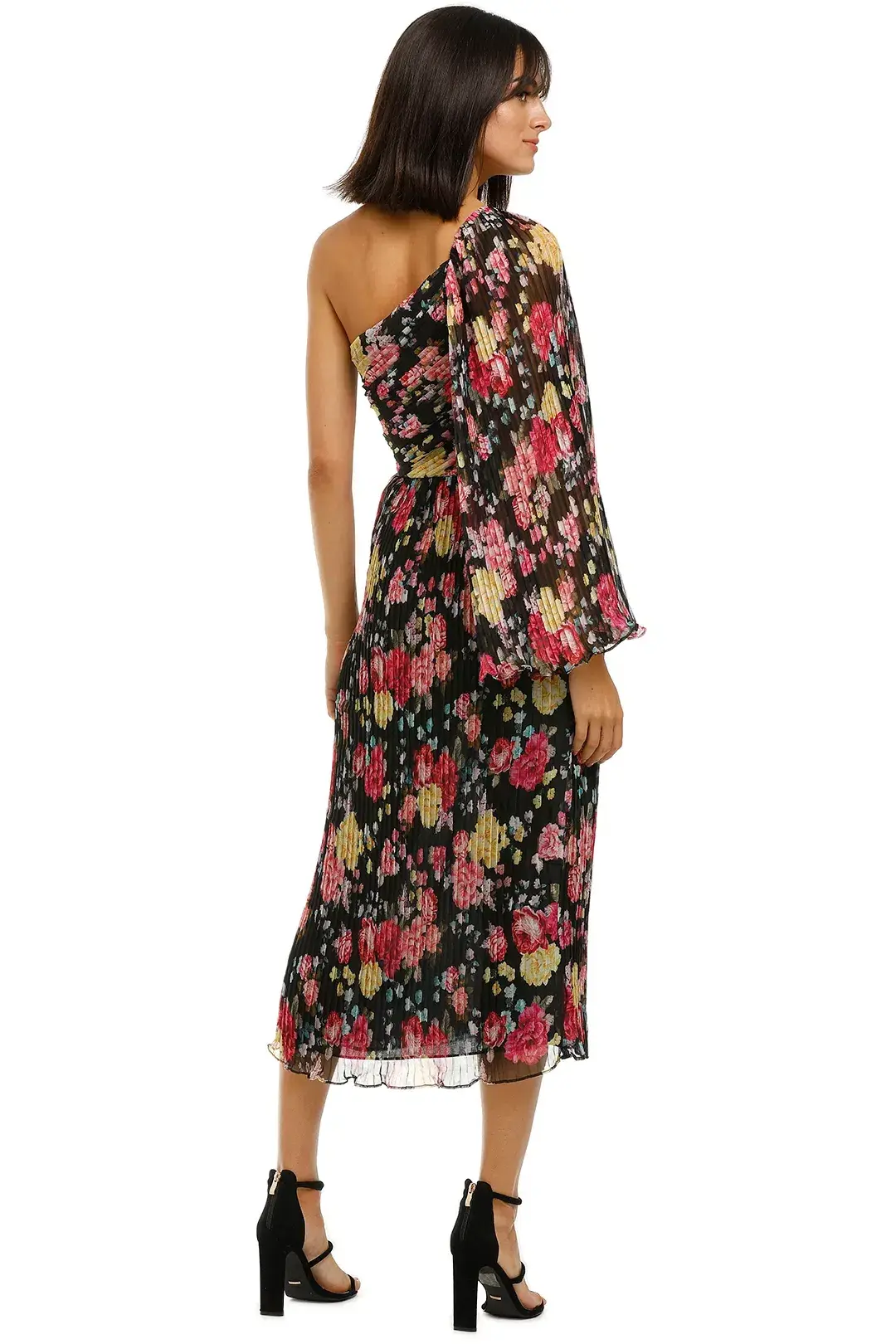Talulah Midnight Fiesta Midi Dress in Print Size 8 - Image 3