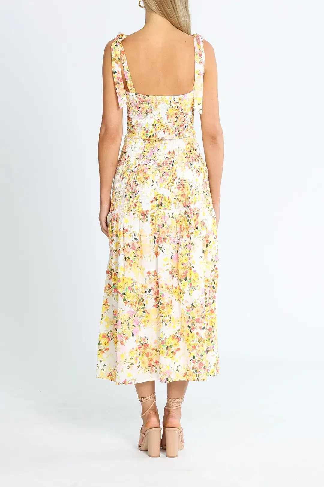 Talulah Sienna Midi Dress in Floral Size 14 - Image 3