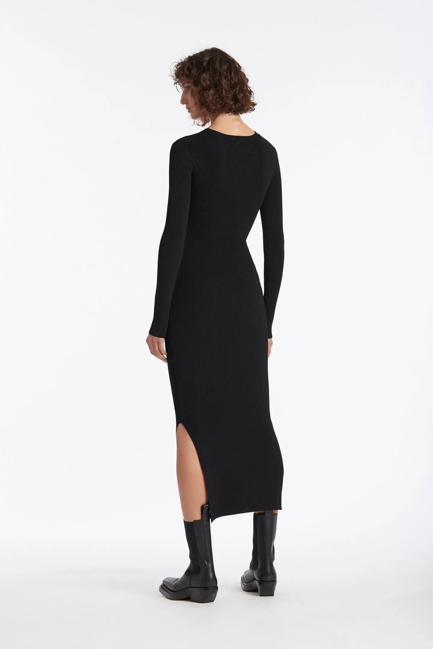 Sir The Label Celina Midi Dress Black Size 2 / AU 10 / M - Image 3