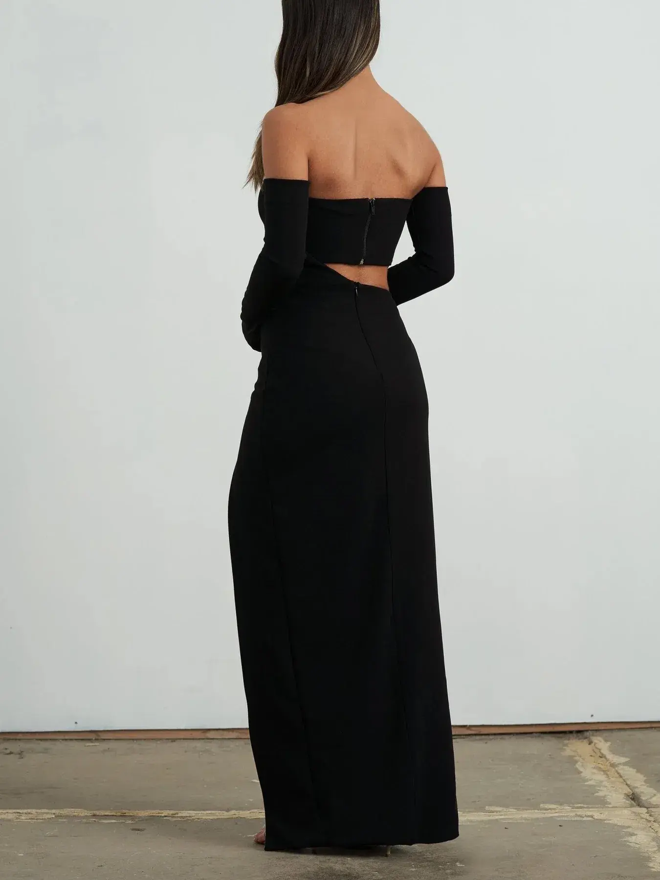 Effie Kats Hall of Fame Gown Black Size S / 8 AU - Image 3