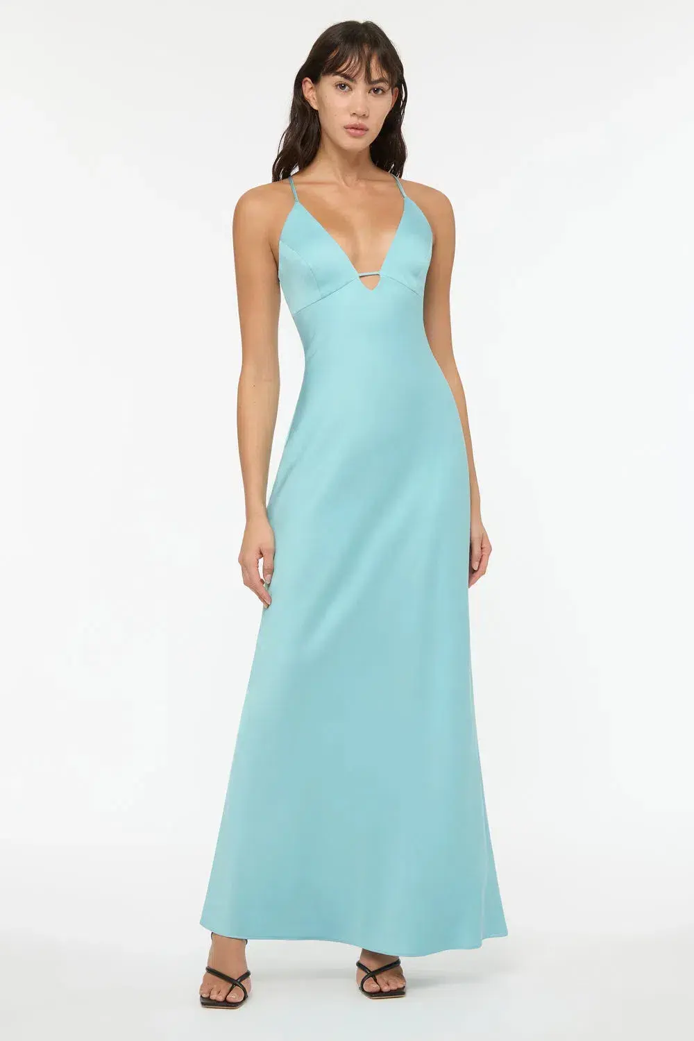 Manning Cartell Time To Shine Slip Dress Blue Size 8 - Image 1