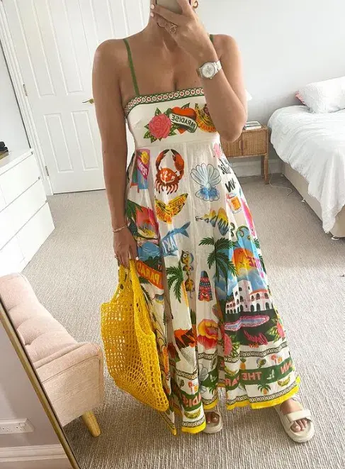 Alemais Paradiso Sundress in Multi Size AU 10 - Image 1