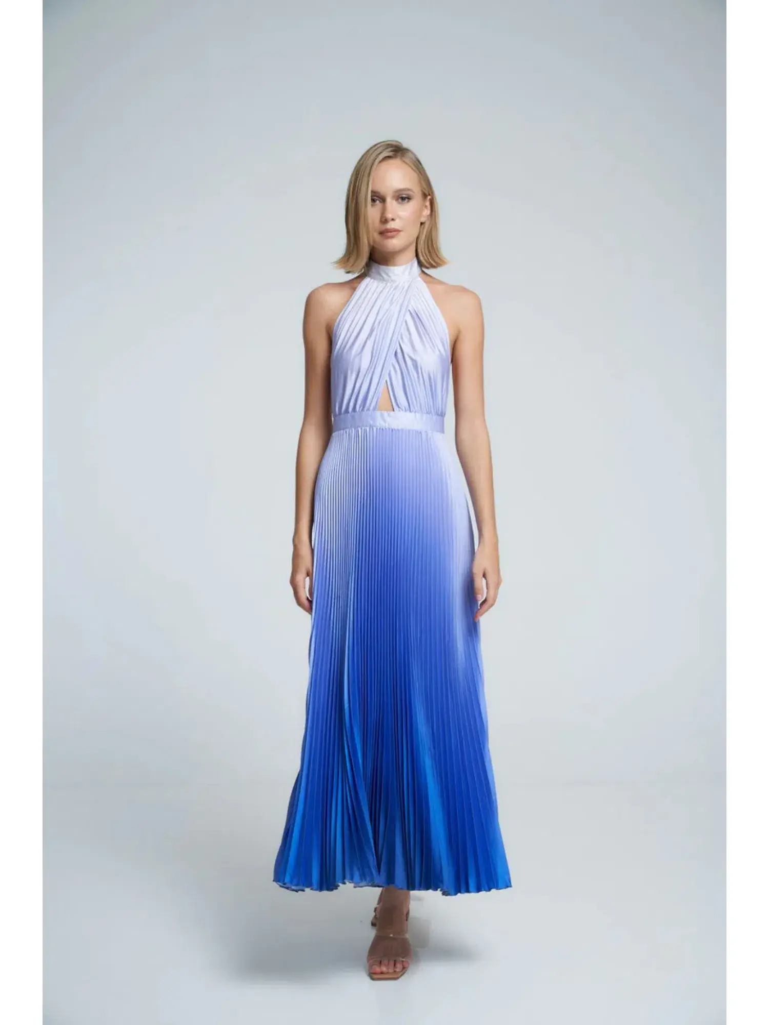 L'Idee Renaissance Gown In Ocean Size AU 10 - Image 3