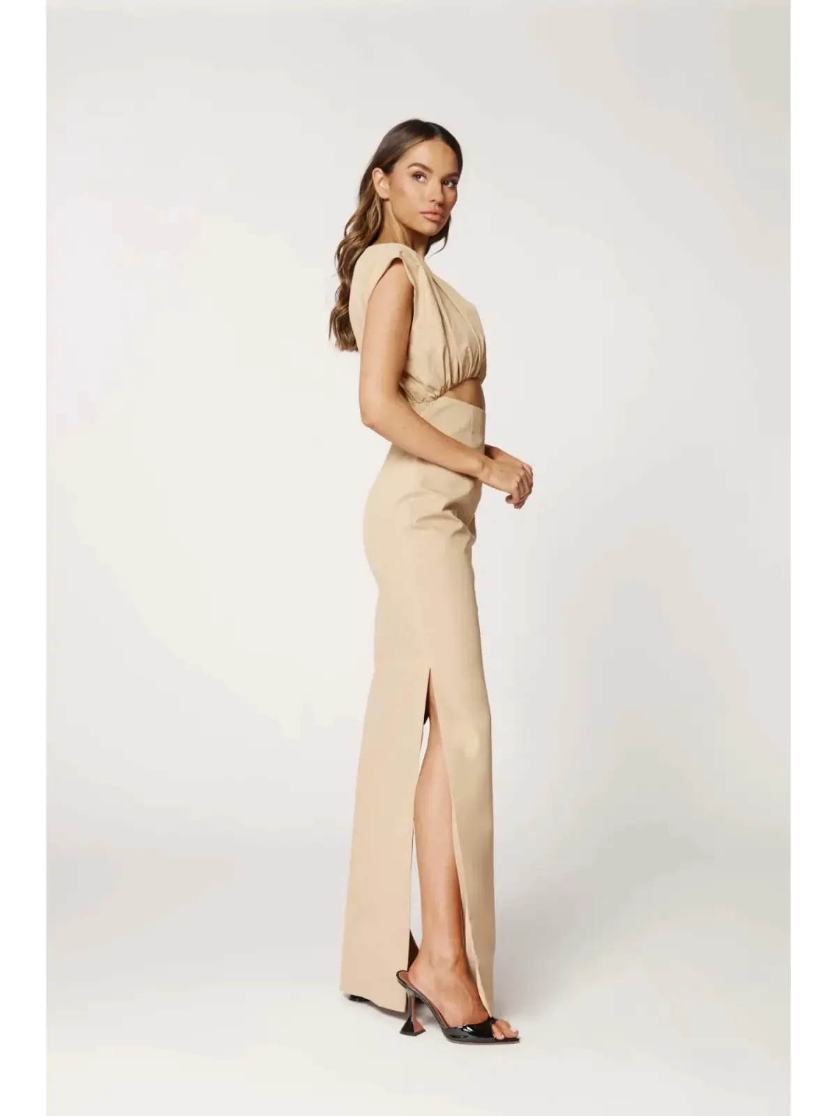 Bianca & Bridgett Nola Dress Nude Size AU 6 - Image 2