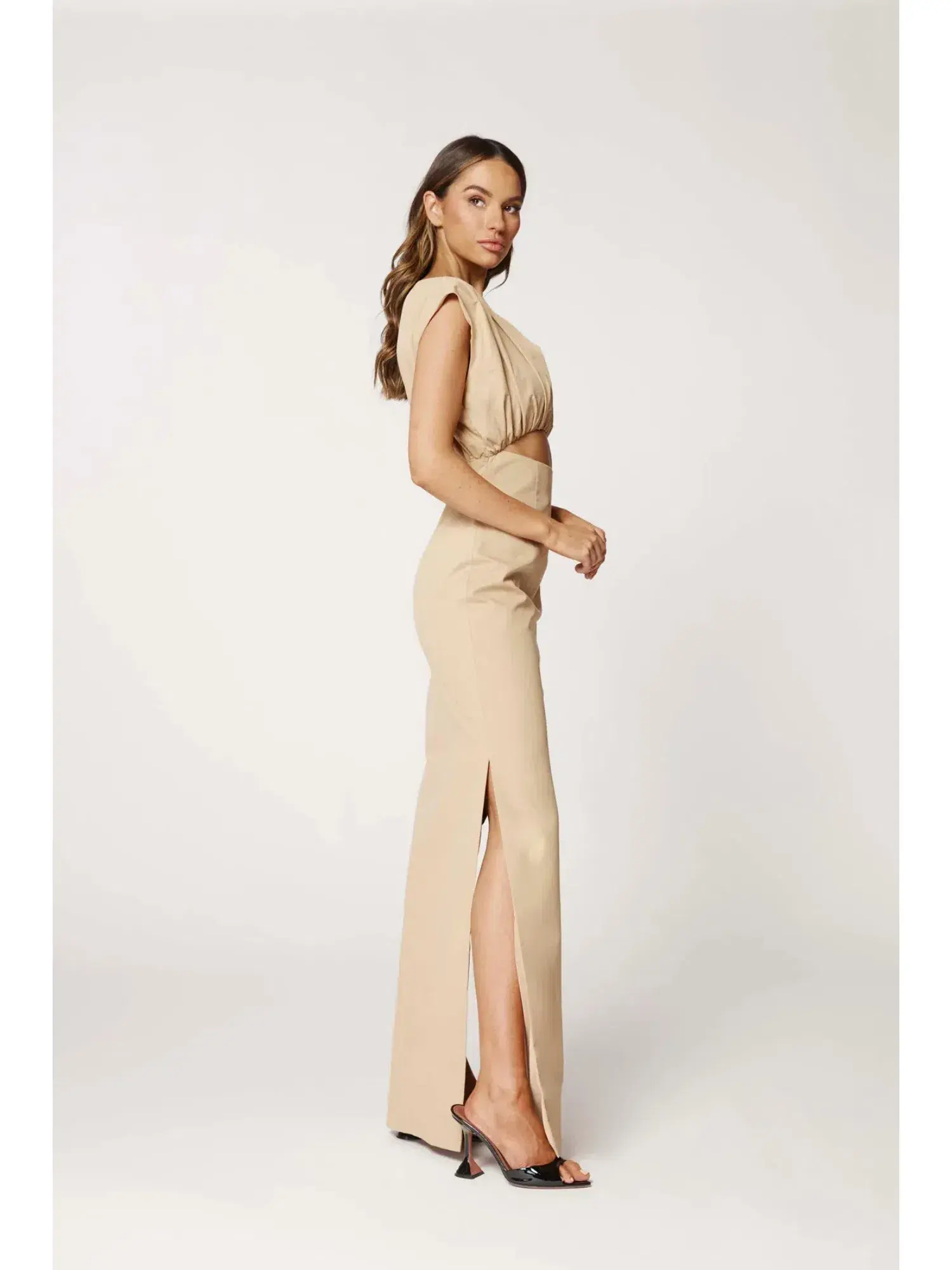 Bianca & Bridgett Nola Dress Nude Size AU 6 - Image 2