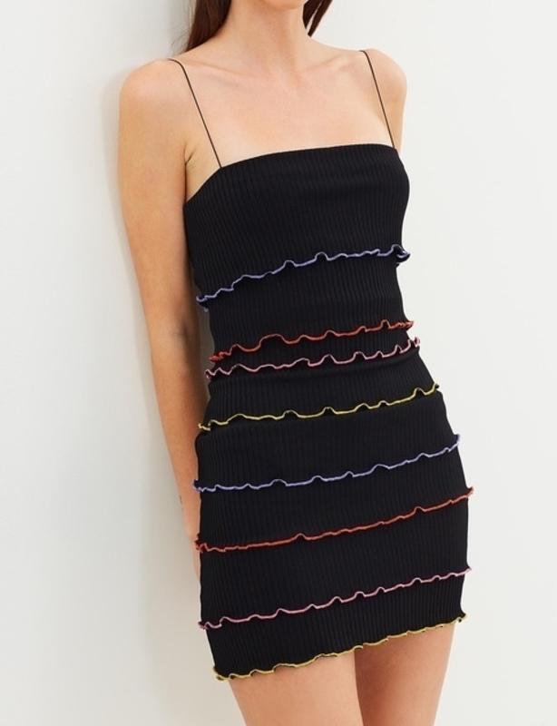 Bec & Bridge La Bamba Mini Dress in Black Size AU 6  - Image 5
