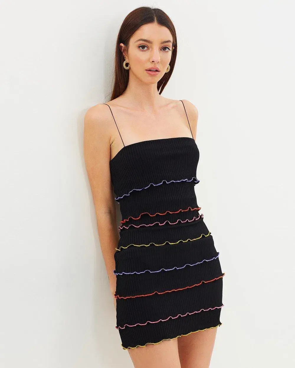 Bec & Bridge La Bamba Mini Dress in Black Size AU 6  - Image 2