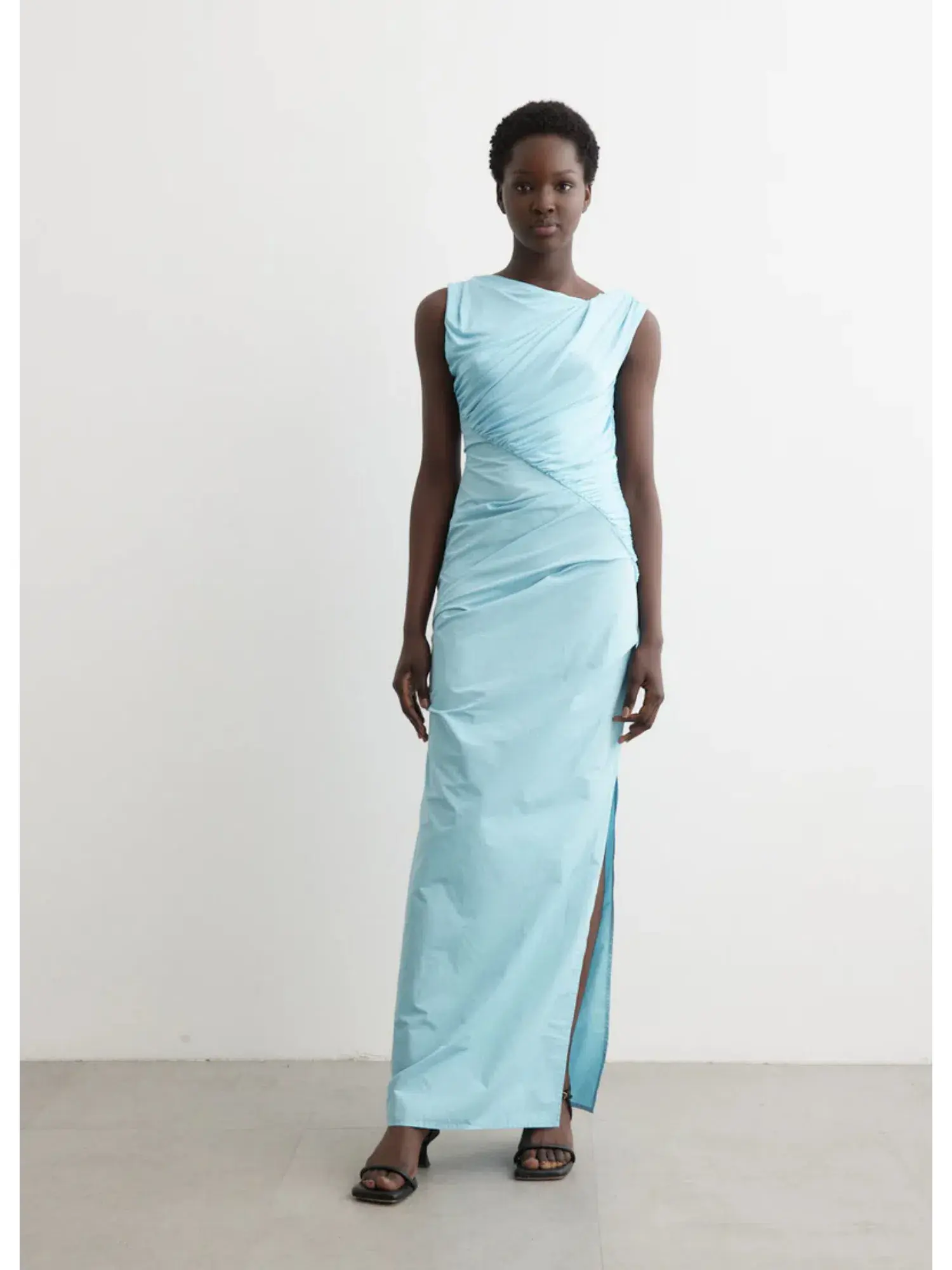 Paris Georgia Kaya Dress in Iris Blue  Size AU 8 - Image 1