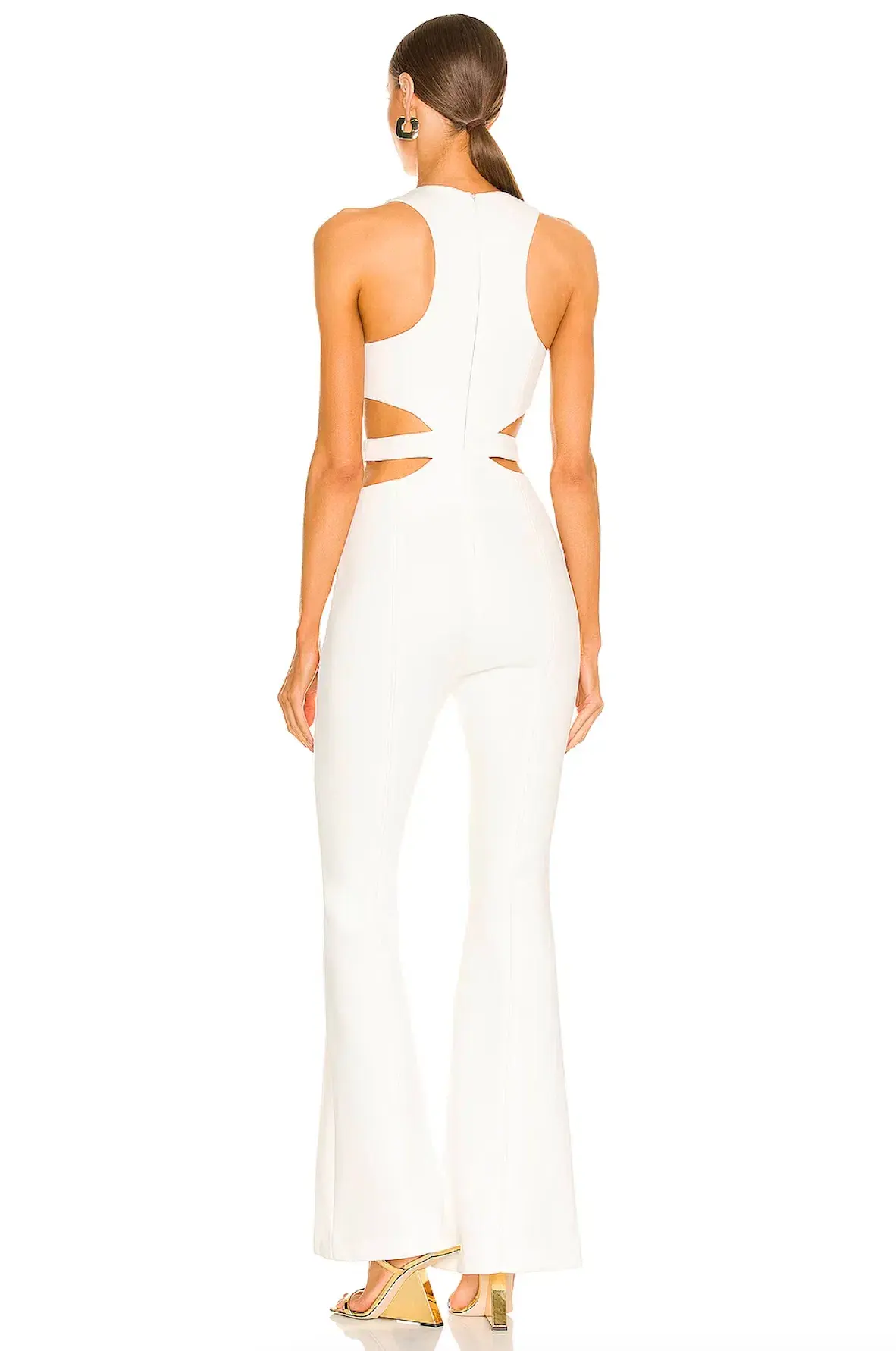Misha Thea Jumpsuit Ivory Size 10 - Image 3