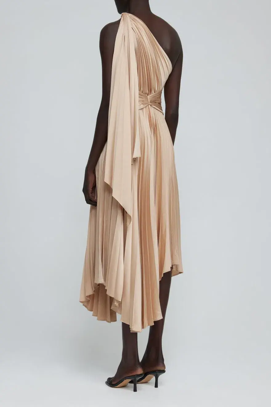 Acler Kalora Dress In Golden Size 10 - Image 3