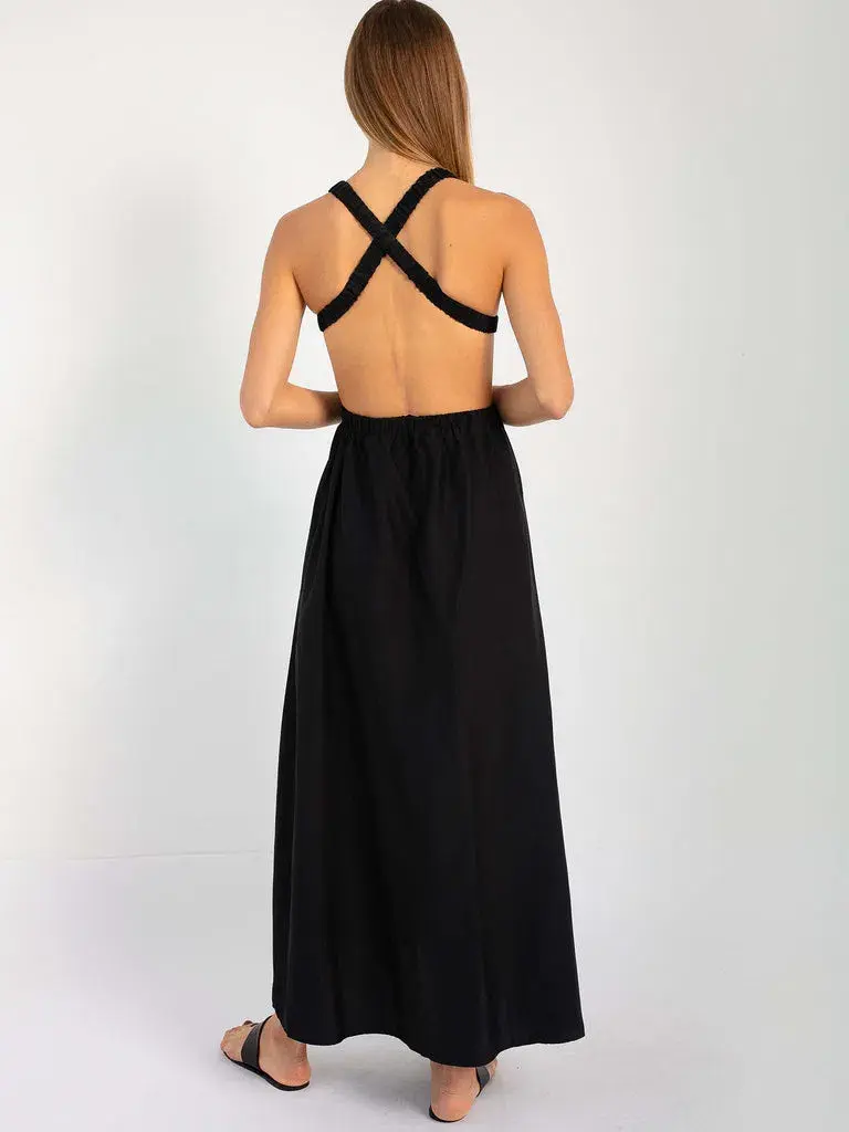 Sir The Label Aramis Maxi Dress Black Size 8 - Image 3