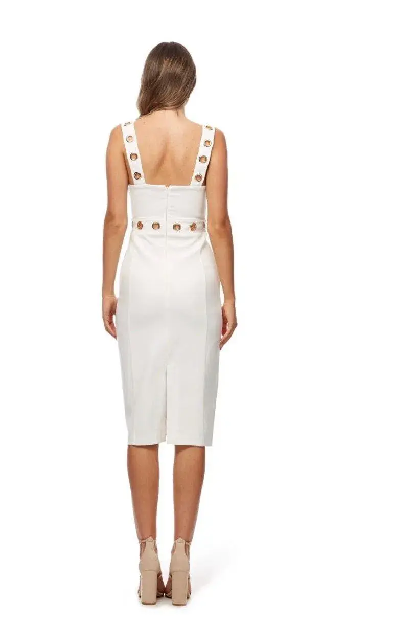 Kookai Hotel Costes Dress White Size 6 - Image 2