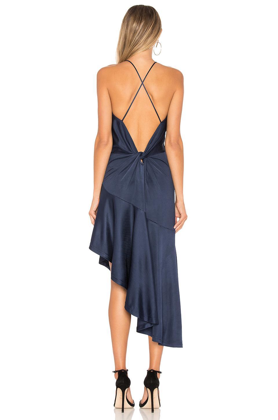 MISHA Madelyn Dress Blue Size 6/XS - Image 2