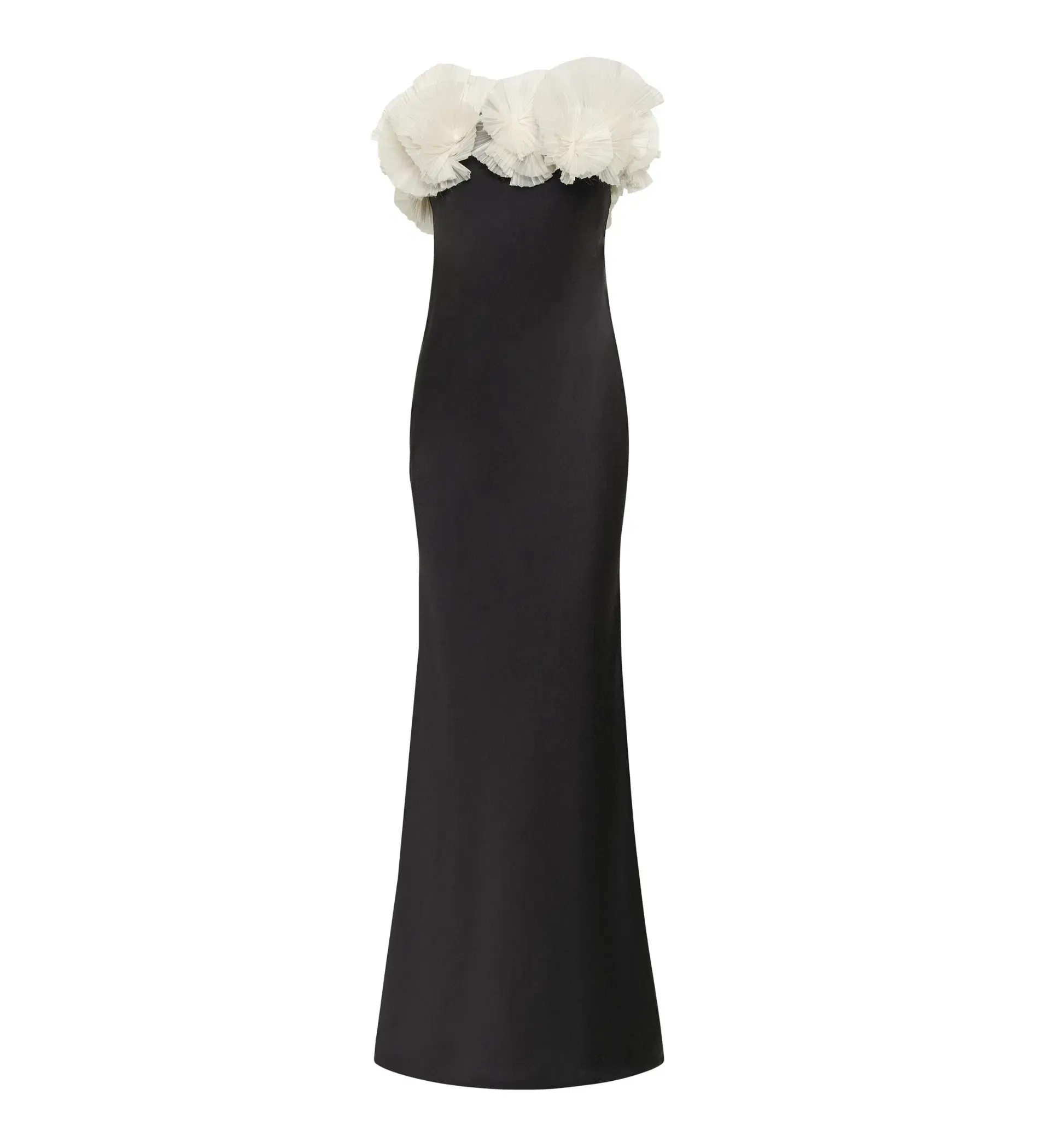 Rachel Gilbert Eyelar Gown in Black/Coconut Size 1 / AU 8 - Image 3